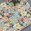 147cm Width x 95cm Length  Vintage Daisy Flower Print Cotton Fabric