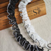 4cm Width Vintage Ruffled Lace Ribbon by the Yard