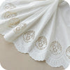 45” Width Bilateral Symmetrical Vintage Cotton Embroidery Fabric by the Yard