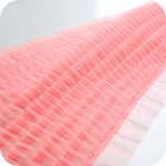 18cm Width 5-tiered Ruffle Lace Fabric by the Yard