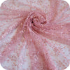 51” Width Premium Fine Vine Floral Embroidery Lace Fabric by The Yard