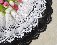2 Yards of 11cm Width Premium Vintage Embroidered Sewing Lace Embellishment