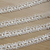 5 Yards of 1.5cm Width Sewing Embellishment Lace Ribbon with Bow Embroidery