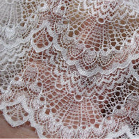 3 Yards of 9” Width Premium Lace Fabric Trim