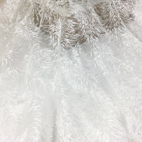 130cm Width x 90cm Length Premium Seaweed Embroidery Lace Fabric Wedding Lace Fabric