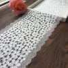 18cm Width x 180cm Length Premium Floral Embroidery Lace Fabric Trim