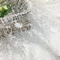 130cm Width x 90cm Length Premium Designer Embroidery Lace Fabric Wedding Lace Fabric