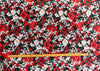 55” Width Daisy and Rose Flower Print Fabric by The Yard