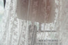 51 inches Width Premium Trickling Rose Embroidery Lace Fabric by The Yard