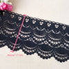 2 Yards of 11cm Width Premium Vintage Embroidered Sewing Lace Embellishment