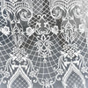 51” Width Classical European Style Wedding Lace Bridal Veil Lace Fabric by the Yard