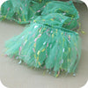 10cm Width x 290cm Length Premium Tassel Frill Ruffled Lace Fabric Trim