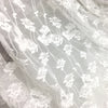 120cm Width x 95cm Length Abstract Dandelion Floral Embroidery Lace Fabric