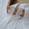 4 Yards of 2.5cm Width Vintage Floral Embroidery Lace Trim Sewing Embellishment