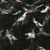 140cm Width x 95cm Length Premium Lively Flying Birds Embroidery Lace Fabric