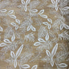 59” Width Sequins Botanical Branches Embroidery Lace Fabric by the Yard