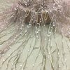 135cm Width x 95cm Length Premium Vintage Botanical Embroidery Lace Fabric
