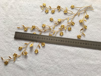47cm Length Plum Blossom Branch Embroidery Applique