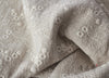 125cm Width Thick Floral  Embroidery Cotton Linen Fabric  by the Yard