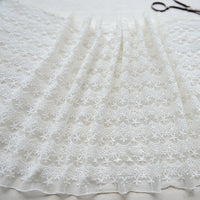 15” Width Premium Embroidery Lace Fabric by the Yard
