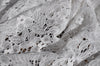 145cm Width x 95cm Length Hollow-out Leaf Floral Lace Fabric