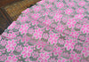 150cm Width x 95cm Length Dye and Print Pink Floral Lace Fabric Fabric