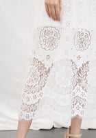 150cm Width x 300cm Length Vintage Eyelash Embroidery Lace Fabric