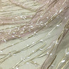 135cm Width x 95cm Length Premium Vintage Botanical Embroidery Lace Fabric