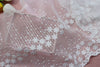 2 Yards of 13” Width Raindrop Like Floral Lace Fabric Trim