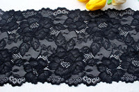3 Yards of 17.5cm Width Premium 3D Floral Embroidery Lace Fabric Trim