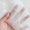 280cm Width Floral Pattern Embroidery Fabric for Curtain Veil by the Yard