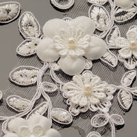 26cm x 10cm Classical Lace Applique Lace Motif(1 pair)