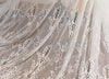 150cm Width x 300cm Length Premium Vintage Hollow out Eyelash Embroidery Lace Fabric