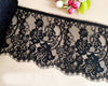 3 Yards of 17cm Width Eyelash Lace Embellishment Fabric Trim