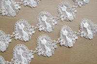 3 Yards of 4.5cm Width Cat in The Mirror Sewing Embellishment Lace Applique