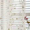 280cm Width Floral Pattern Embroidery Fabric for Curtain Veil by the Yard