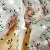 150cm Width x 1 Yard Length Premium Vivid Floral Branch Pattern Embroidery Organza Lace Fabric
