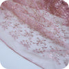 51” Width Premium Fine Vine Floral Embroidery Lace Fabric by The Yard
