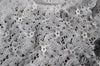 145cm Width x 95cm Length Hollow-out Leaf Floral Lace Fabric