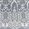 51” Width Classical European Style Wedding Lace Bridal Veil Lace Fabric by the Yard