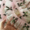 3 Yards of 5cm Width Cutie 3D Floral Embroidery Lace Fabric Trim with Fabric Embellishment