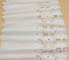 2 Yards of 34cm Width Cut Out Poppy Floral Embroidery Eyelet Lace Fabric Sewing Trim