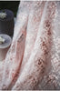 130cm Width Premium Floral Embroidery Tulle Lace Fabric by the Yard