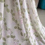 140cm Width Chiffon Floral and Vine Printed Fabric by the Yard