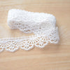 4 Yards of 2.5cm Width Vintage Floral Embroidery Lace Trim Sewing Embellishment
