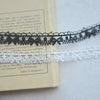 5 ヤード 1.5 センチメートル幅弓パターン刺繍縫製レース装飾リボン