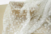 130cm Width x 90cm Length Premium Organdy 3D Floral Embroidery Bridal Wedding Lace