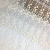 145cm Width x 90cm Length Raindrop Like Floral Embroidery Tulle  Lace Fabric