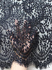 140cm Length Premium French Style Thick Floral Eyelash Embroidery Wedding Lace Fabric