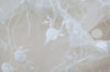 幅 51 インチ IRIZ ロリポップ オーガンザ ロマンチックな刺繍 フローラル レース ファブリック ヤード単位